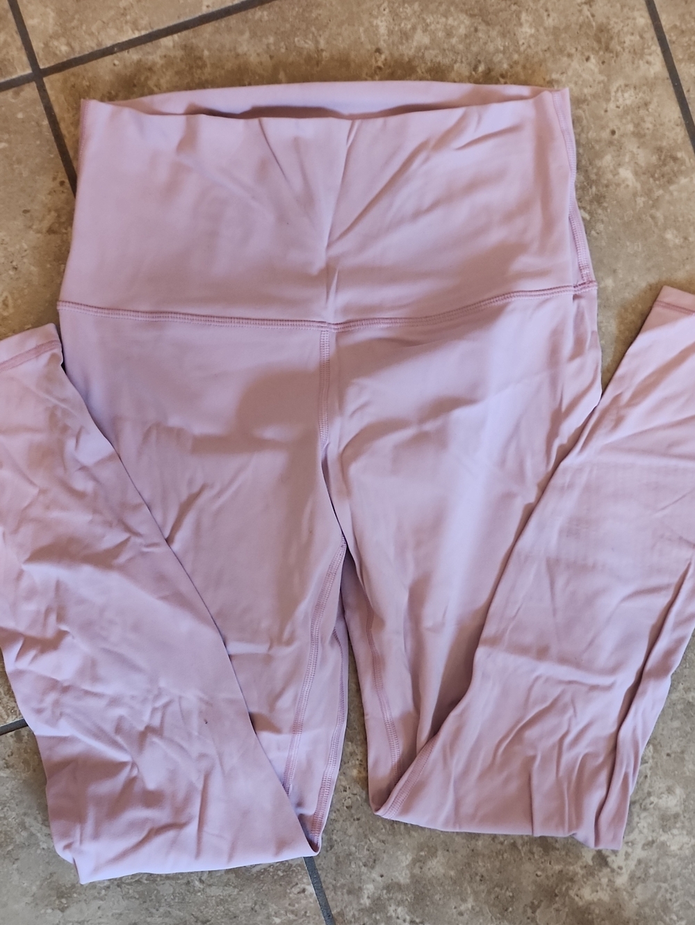 Women's High-Waist Lavender Active Leggings